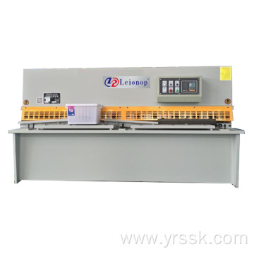 Brake And Shear Qc12y Hydraulic Shears Machine 2500 X 10 With E21s Controller Hydraulic Shears